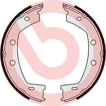 Brzdová čelist Sada brzdových čelistí, parkovací brzda BREMBO S 44 508