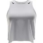 Dámské funkční tílko Nike W NK ARSWFT DFADV CROP TANK W bílé FN2713-100 - L | UK 14 | US 15