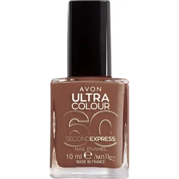 Lak na nehty Avon Lak na nehty rychleschnoucí 3v1 - Naughty Brownie