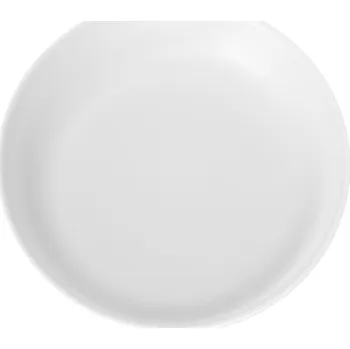 Talíř Plastový talíř MINERAL dezertní 208mm bílý