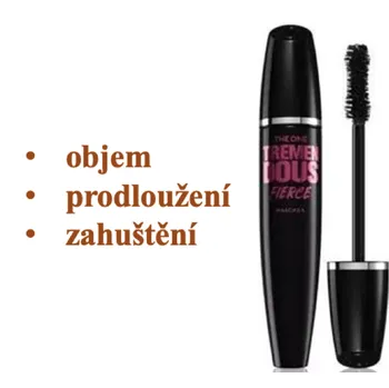 Řasenka Řasenka The ONE Tremendous Fierce 10 ml černá