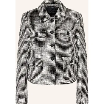Dámský blejzr Marc Aurel Dámská Bunda Hranatého Střihu, černá / bílá, 40