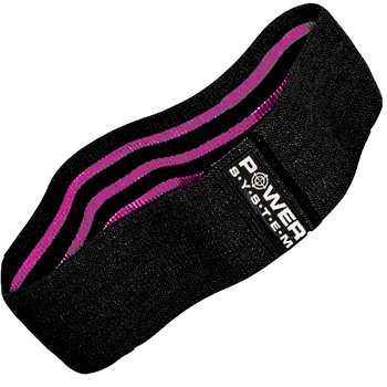 POWER SYSTEM Posilovací guma BOOTY BAND, silná zátěž, růžová