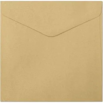 Obálka Ozdobné obálky Pearl - 16 x 16 cm, 150 g/m2, perleťové, zlaté, 10 ks