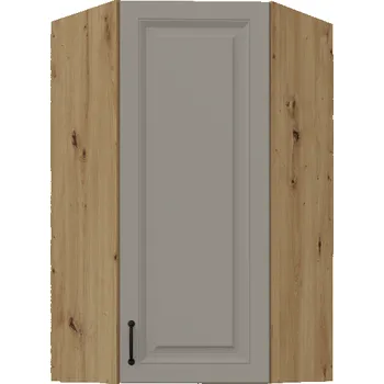 Kuchyňská skříňka Horní skříňka rohová 60 x 60 GN-108 1F 45° STILO artisan/ClayGrey MDF