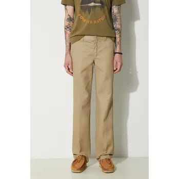 Kalhoty Dickies Work Pant Rec, 33/32, béžová, 80X