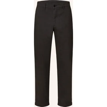 Pánské kalhoty Nn.07 Pánské Chino Kalhoty Aden Regular Fit, černá, 32