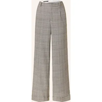 Dámské kalhoty Marc Aurel Dámské Marlene Kalhoty, černá / béžová / režná, 38