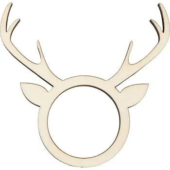 Papírový ubrousek Dřevěný kroužek na ubrousky