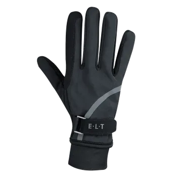 Jezdecké rukavice Waldhausen Zimní jezdecké rukavice ELT Locarno Barva: Černá, Velikost: XL
