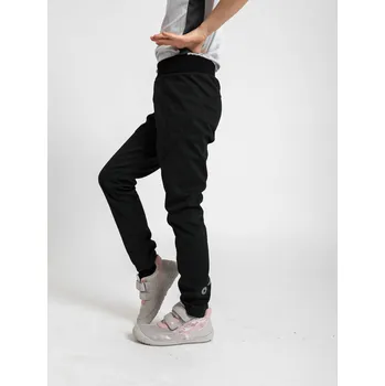 Dívčí kalhoty UNUO DĚTSKÉ SOFTSHELLOVÉ KALHOTY NOVINKA Barva: Černá, Velikost: 152/158