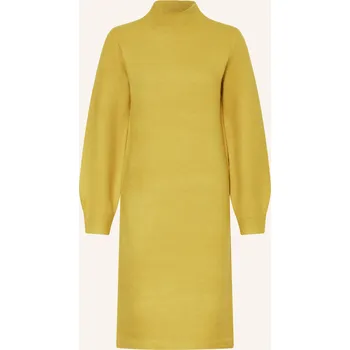 Dámské šaty Cartoon Dámské Pletené Šaty, tmavě žlutá, 40