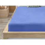 Prostěradlo mikroplyš SOFT 90x200 cm modré 173950849