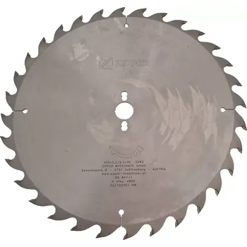 Okružní pila HM pilový kotouč Standard ZIPPER KSB40030Z32 Ø405x30x3,2 mm, T32