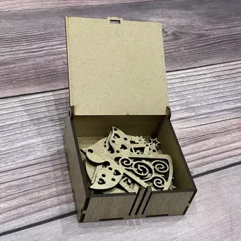 Vánoční ozdoba Home Deco Vánoční ozdoby - Sada Sada 6ks - Malá