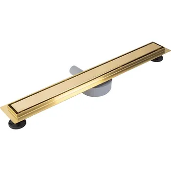 Odvodňovací žlab REA-G2702 - Odtokový žlab NEOX PRO 70 cm nerezová ocel/broušená zlatá