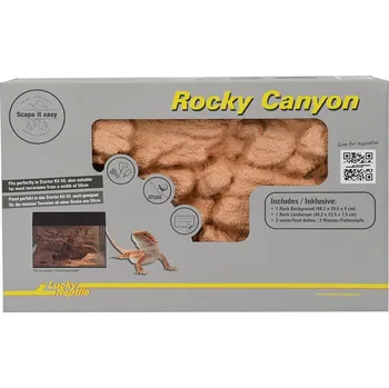 Teraristika Lucky Reptile Rocky Canyon Outback Red 48x25x29 cm