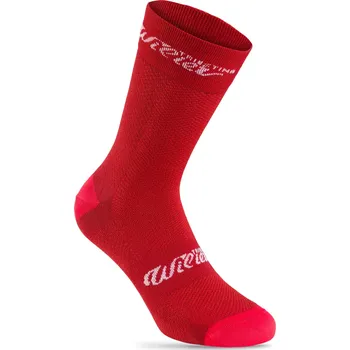 Pánské ponožky Wilier Ponožky Wilier Aurora velikost L - XL barva červená