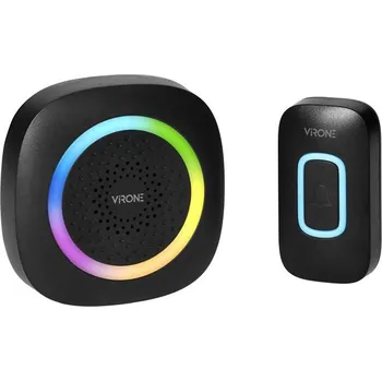 Domovní zvonek VIRONE Pela DB-6/B černý