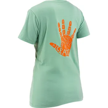 cyklistický dres LEATT Cyklistické triko s krátkým rukávem - CORE W - zelená