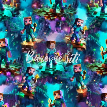 Galanterie Úplet, Steve a Alex, Minecraft (E) (Top kvalitní úplet Bella digitisk)