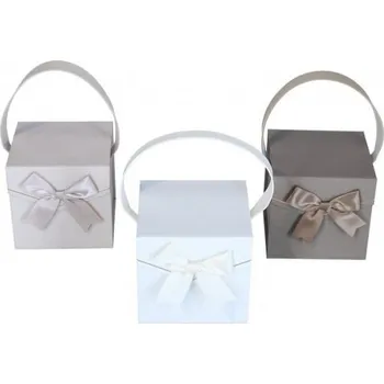 Dárková krabička Dárková krabička mix barev 12cm/12cm/12cm