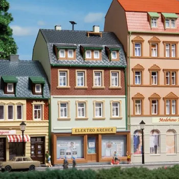 Modelová železnice H0/TT - městský dům č.3