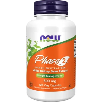 Fitness strava Now Foods Phase 2 500 mg 120 veg kapsli