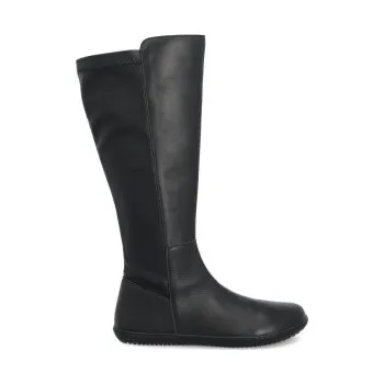 Dámské kozačky Dámské Barefoot Kozačky GROUNDIES® Mona Stretch Černé 41 černá