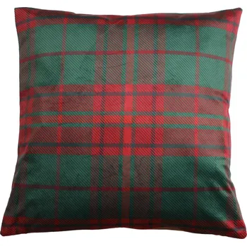 Polštář Vánoční polštář GRATO zelená 45x45 cm MyBestHome Varianta: Povlak na polštář, 45x45 cm