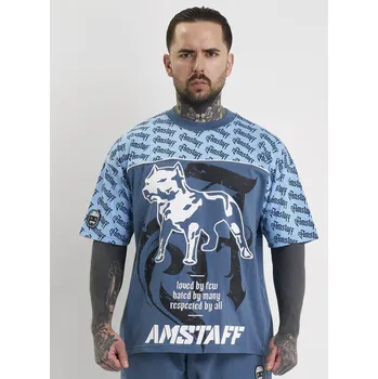 Amstaff pánské triko Varek blue velikost: 3XL