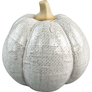 Keramická dýně MAVE 12,2x10,4 cm béžová