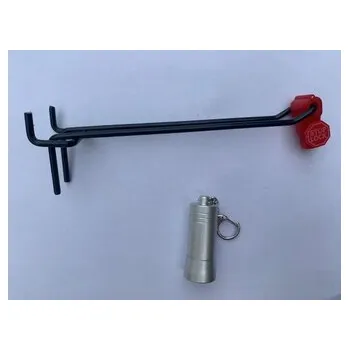 Zámek na kolo SADA MAGNETICKÝCH ZÁMKŮ NA EURO HÁK (1x klíč + 33x zámek)