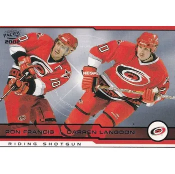 Sběratelská karetní hra insert karta FRANCIS/LANGDON 01-02 Pacific Riding Shotgun číslo 406