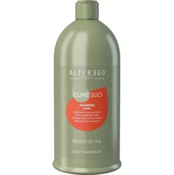 Curego Nourish Maska 950 ml – pro poškozené, oslabené a křehké vlasy Vyživující maska pro poškozené vlasy – intenzivní obnova pevnosti a hloubková výživa