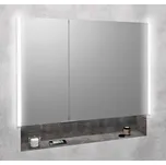 Sapho INTEGRA zápustná galerka s LED osvětlením, 95x70cm IN095