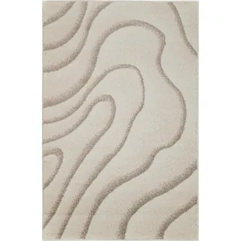 Koberec Kusový koberec Raya AR05 110 béžový 67 x 120 cm