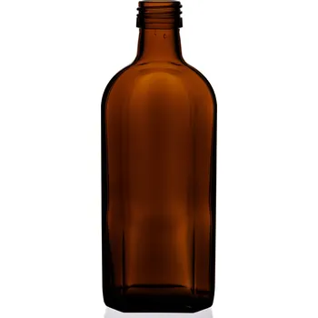 Láhev Láhev skleněná Meplatsflasche 250ml, hnědá