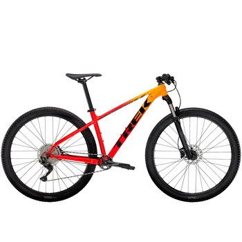 Horské kolo TREK Marlin 7 Gen 2 Marigold to Radioactive Red Fade Velikost: XL