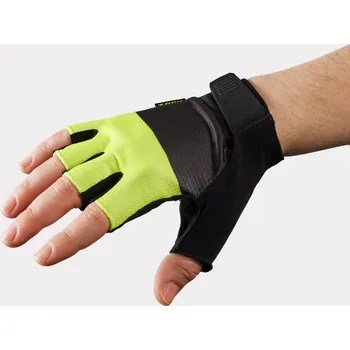 Cyklistické rukavice Unisex rukavice Trek Circuit s gelem dvojí hustoty reflexní žlutá Velikost: XS