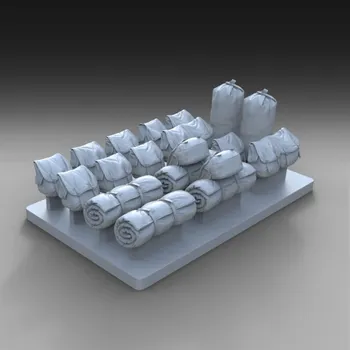 Plastikový model Royal Model 1/48 U.S. assorted bags set - WWII