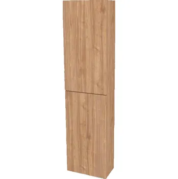 Koupelnový nábytek Mereo Aira, koupelnová skříňka 170 cm vysoká, levé otevírání, Multidecor, Light Select Walnut CN794LNLSW1