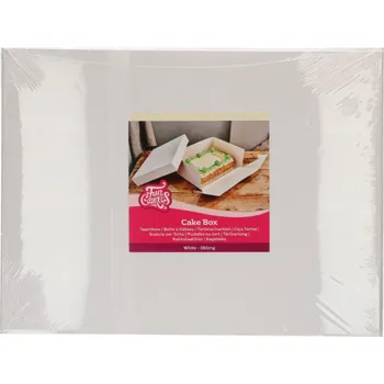 Jedlá dekorace na dort Krabice na dort 40x30x15 cm - FunCakes