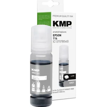 KMP Epson 114 - Epson 114 - šedá inkoustová náplň KMP