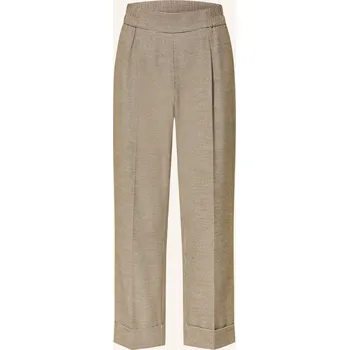 Dámské kalhoty Opus Dámské 7/8 Kalhoty Maikito Pepita, hnědá, 44