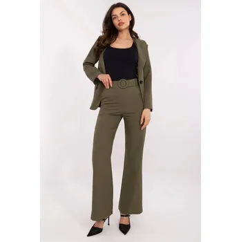 Dámské kalhoty Dámské elegantní kalhoty Italy Moda - vysoký pas, XXL i240_209186_2:XXL