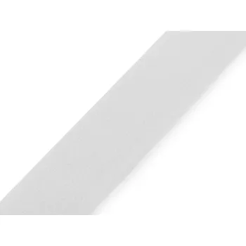 Galanterie Suchý zip šíře 30 mm oboustranný, barva 1 bílá