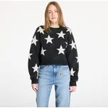 Svetr Tommy Jeans Star Patern Sweater Black XS