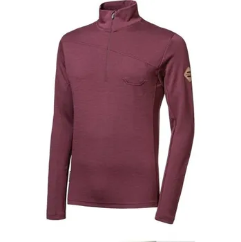 Pánská móda Sensor Merino Extreme Up pánská mikina dl. rukáv zip port red L