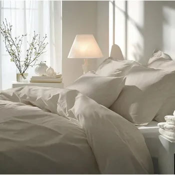 Povlečení Ložnice21 Flanelové povlečení Zoma Beige 140 x 200 cm